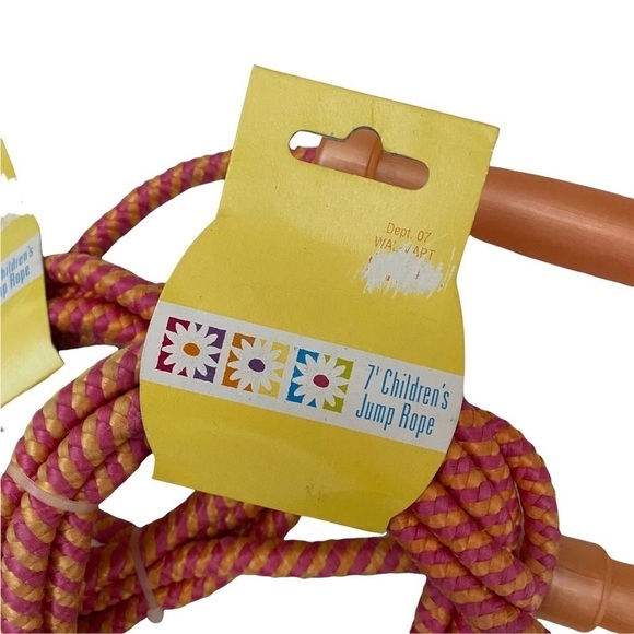 2 Walmart NWT 7’ Children’s Braided Jump Rope - Picture 4 of 4